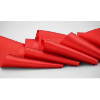3 m x 112 mm Satinband Sophie ROT (609) Satin Tischband Schleifenband breites weiches Band Tischdekoration Tisch Deko