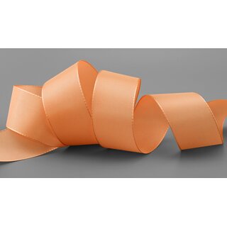 Dekoband TAFTBAND 3 m x 40 mm APRICOT Geschenkband...