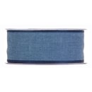 15 m x 40 mm Jeansband HELLBLAU Jeans Band Denimband...