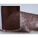 VLIES Dekoband 20 m x 10 cm DUNKELBRAUN Braun Vliesband...