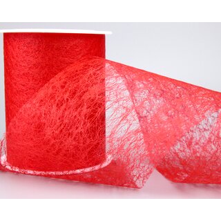 VLIES Dekoband 20 m x 10 cm ROT Vliesband Geschenkband...
