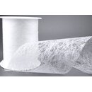VLIES Dekoband 20 m x 10 cm WEISS Vliesband Geschenkband...