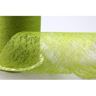 VLIES Dekoband 20 m x 10 cm OLIV Grasgrn Grn Vliesband Geschenkband Schleifenband Transparent