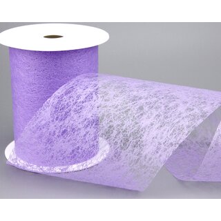 VLIES Dekoband 20 m x 10 cm FLIEDER Lavendel Vliesband...