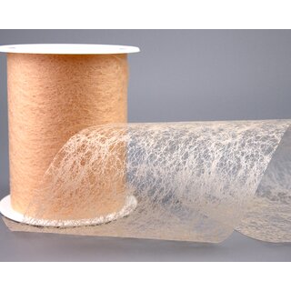 VLIES Dekoband 20 m x 10 cm APRICOT Vliesband...