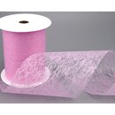 VLIES Dekoband 20 m x 10 cm ROSA Vliesband Geschenkband...
