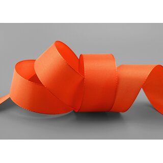Dekoband TAFTBAND 3 m x 40 mm ORANGE Geschenkband...