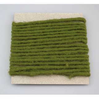 Wollkordel Wolldocht OLIV 3 m x 3-4 mm 100 % Wolle...