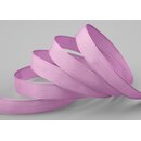 3 m x 15 mm SEIDENBAND LINA 026 LAVENDEL mit Drahtkanten...