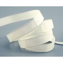 3 m x 15 mm SEIDENBAND LINA 104 Ivory Creme mit...