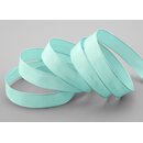 20 m x 15 mm SEIDENBAND LINA 036 Mint Mintgrn mit...