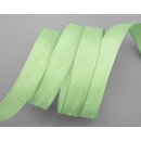 20 m x 15 mm SEIDENBAND LINA 037 LINDGRN Grn mit...