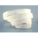 20 m x 15 mm SEIDENBAND LINA 104 Ivory Creme mit...