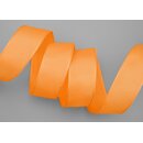 20 m x 25 mm SEIDENBAND LINA 620 ORANGE mit Drahtkanten...