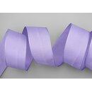 3 m x 40 mm SEIDENBAND LINA 610 Flieder mit Drahtkanten...