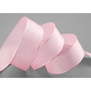 3 m x 25 mm Drahtkantenband LEO HELLROSA Rosa (220) Dekoband mit Drahtkanten einfarbig Geschenkband Stoffband Schleifenband Visco Draht