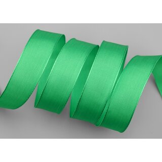 3 m x 25 mm Drahtkantenband LEO APFELGRN Grn (607) Dekoband mit Drahtkanten einfarbig Geschenkband Stoffband Schleifenband Visco Draht