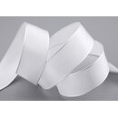 25 m x 25 mm Drahtkantenband LEO WEISS (601) Dekoband mit...