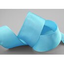 3 m x 40 mm Drahtkantenband LEO HIMMELBLAU Hellblau (201)...
