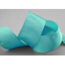 3 m x 40 mm Drahtkantenband LEO TRKISGRN Trkis (703)...