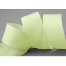25 m x 40 mm Drahtkantenband LEO HELLGELB Lemongrn (105)...
