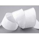 25 m x 40 mm Drahtkantenband LEO WEISS (601) Dekoband mit...