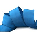25 m x 40 mm Drahtkantenband LEO KORNBLAU Blau (712)...