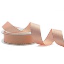 VIENNA 3 m x 25  mm ROSA GOLD Dekoband mit Lurex Brokat...
