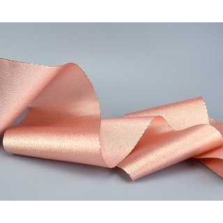 VIENNA 15 m x 10 cm ROSA GOLD Dekoband mit Lurex Brokat Geschenkband Schleifenband mit Glanz Tischband