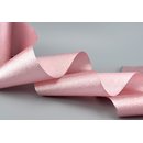VIENNA 3 m x 10 cm ROSA SILBER Dekoband mit Lurex Brokat...