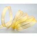 3 m x 15 mm Dekoband Gold Passion Chiffonband glnzend...