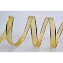 3 m x 15 mm Dekoband LUX GOLD glnzend Schleifenband...