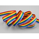 3 m x 15 mm Dekoband Rainbow Regenbogen Schleifeband...
