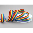 20 m x 15 mm Dekoband Rainbow Regenbogen Schleifeband...