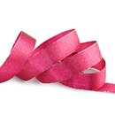 VIENNA 3 m x 25 mm PINK Silber Metallik Dekoband mit...