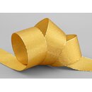 VIENNA 20 m x 40 mm SENF Gold Metallik Dekoband mit Lurex...