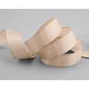 Dekoband TAFTBAND 3 m x 25 mm BEIGE Geschenkband...