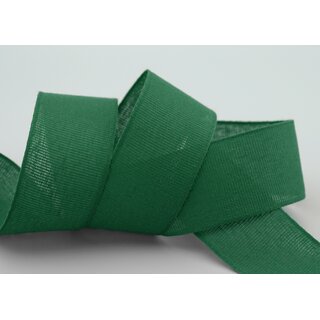 3 m x 40 mm Baumwollband Uni DUNKELGRN Grn Dekoband aus 100% Baumwolle umweltfreundlich biologisch abbaubar natrlich