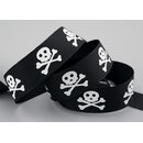 20 m x 25 mm Dekoband Totenkopf Piraten Halloween...