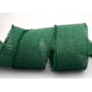 2 m x 55 mm Baumwollband DUNKELGRN Tannengrn (59) Natur...