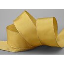 3 m x 40 mm Dekoband FAIRY TALE BEIGE GOLD...