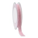 15 m x 15 mm Spitzenband FLORENCE Hellrosa Rosa Spitze...