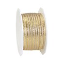 3 m x 5 mm Brokatband AMADEUS GOLD Schleifenband mit...
