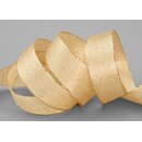 20 m x 25 mm Brokatband AMADEUS GOLD Schleifenband mit...