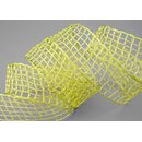 20 m x 40 mm Gitterband Alex Hellgrn Lemongrn Dekoband...