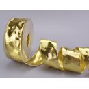 20 m x 40 mm Dekoband GLOSSY GOLD Glanzband metallic...