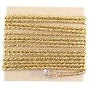 Lurexkordel / Schnur GOLD 3 m x 4 mm