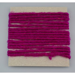 Wollkordel Wolldocht PINK / FUCHSIA 3 m x 3-4 mm 100 % Wolle Filzband Filzkordel Dekoband Kordel Schnur