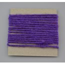 Wollkordel Wolldocht LILA 3 m x 3-4 mm 100 % Wolle...