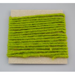 Wollkordel Wolldocht GRN / Apfelgrn 3 m x 3-4 mm 100 % Wolle Filzband Filzkordel Dekoband Kordel Schnur